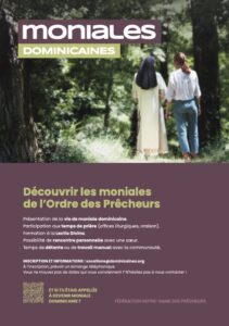 Découvrir la vie monastique I MONASTÈRE DE TAULIGNAN 6 FLYERS MONIALES VOCATIONS Recto